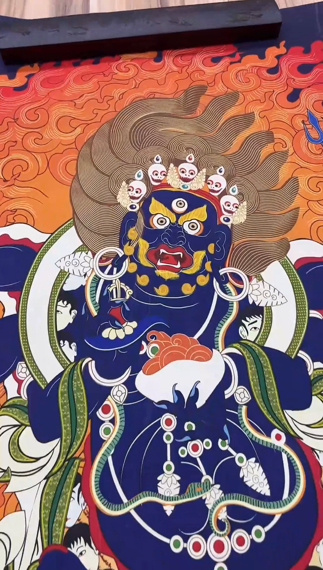 卷轴画精品挂饰 唐卡tk16311