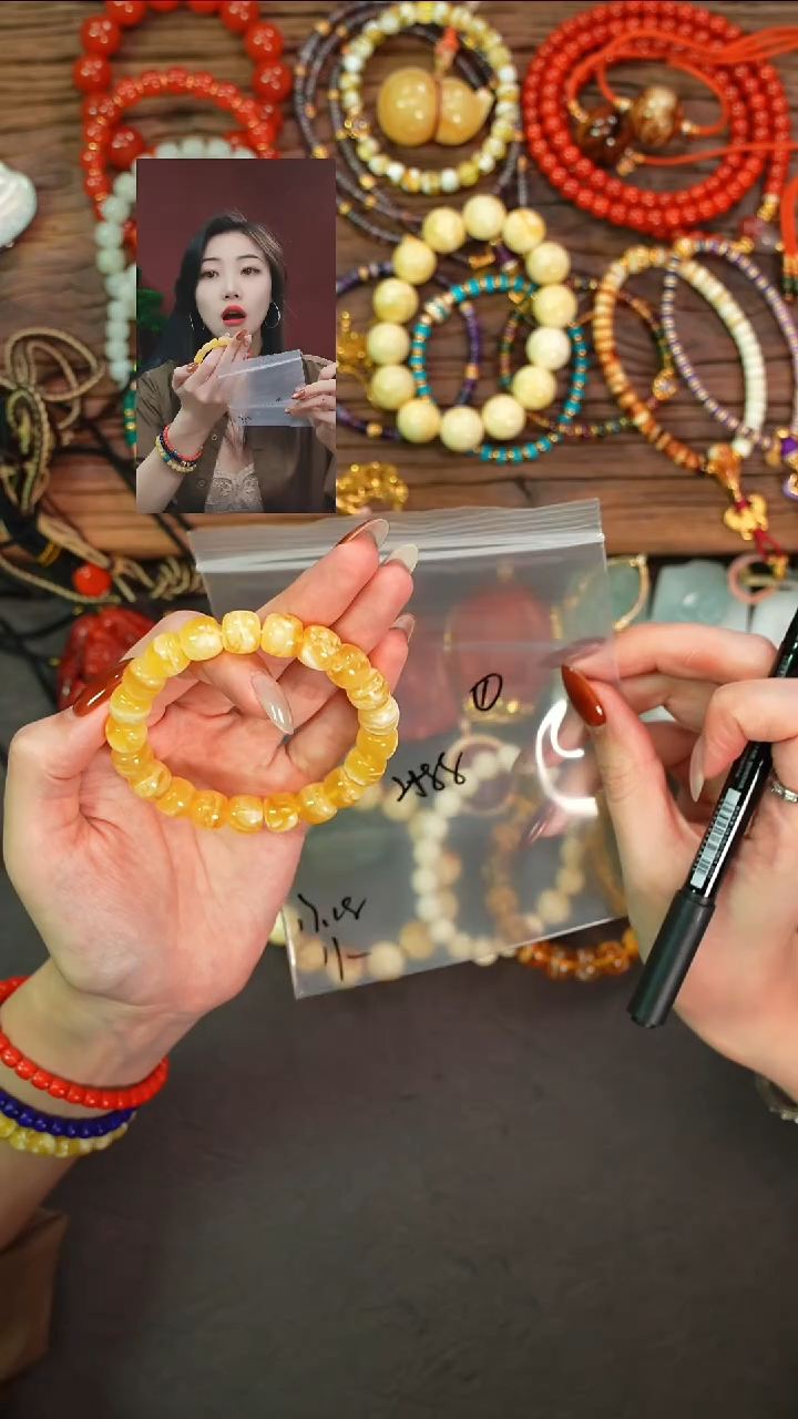 手串蜜蜡未镶嵌j*n一念初见品质回血