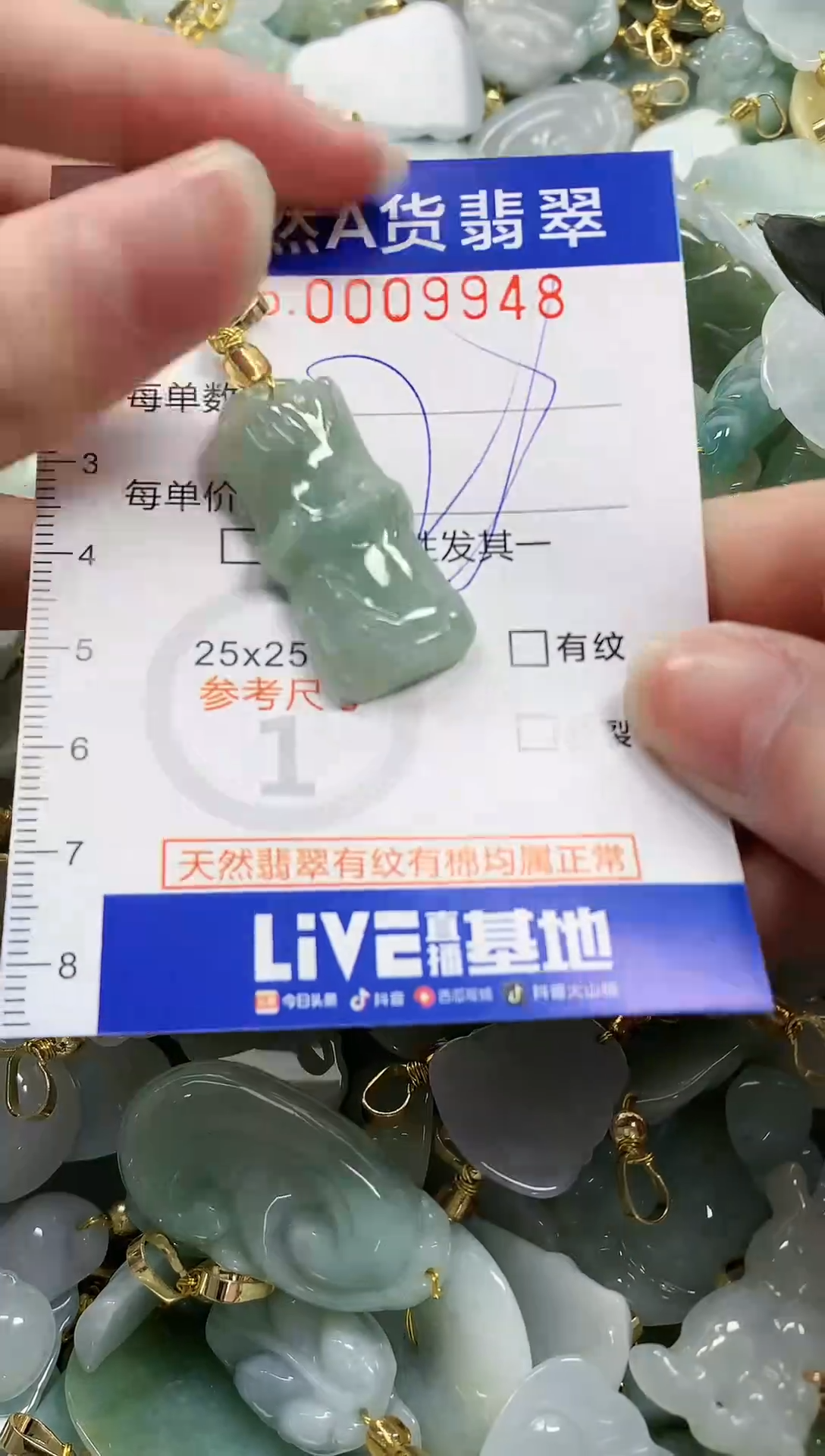 颈饰未镶嵌翡翠纯天然a货翡翠