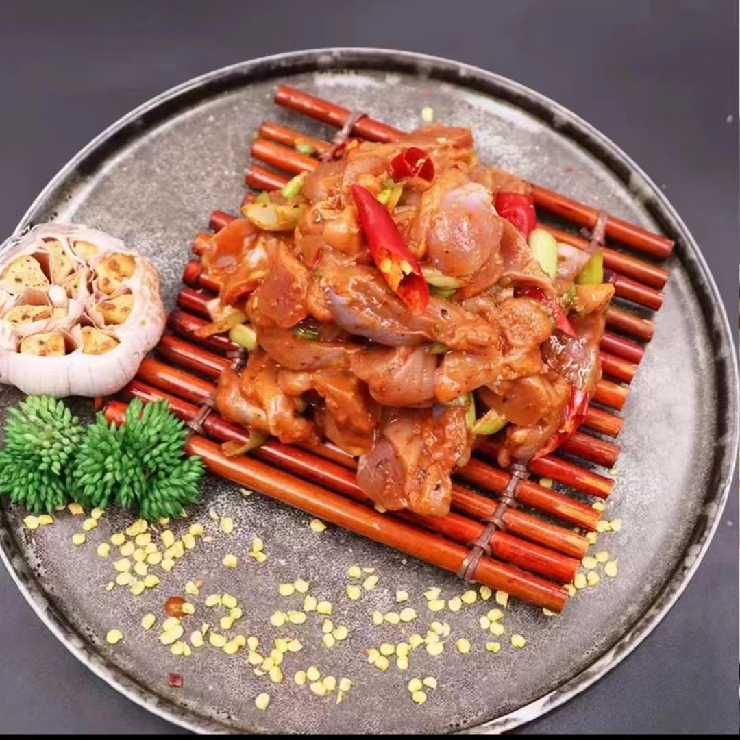 甘家风味调理鸡胗顺丰冷链新鲜腌制鸡肫烧烤烤肉
