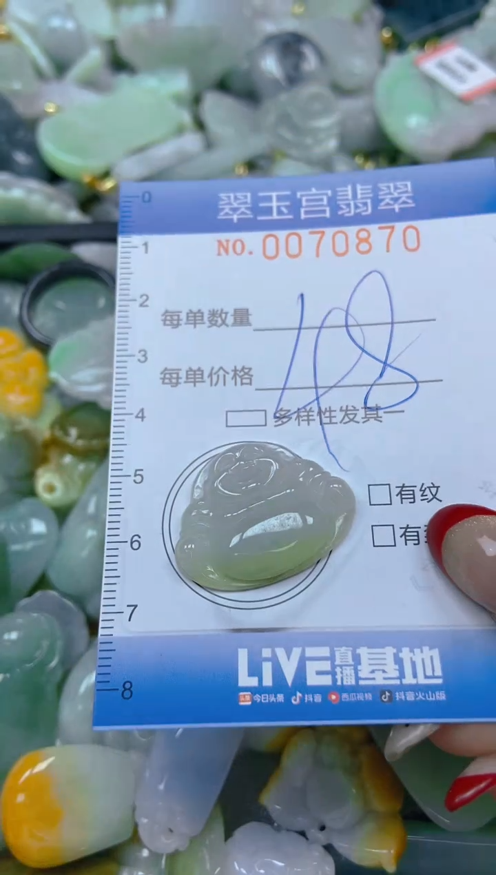 【闪购商品】翡翠颈饰未镶嵌闪购0070870