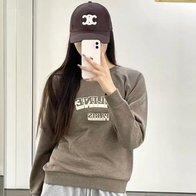 95新 Celine/思琳 海囤 思琳L码/gu88026[卫衣]