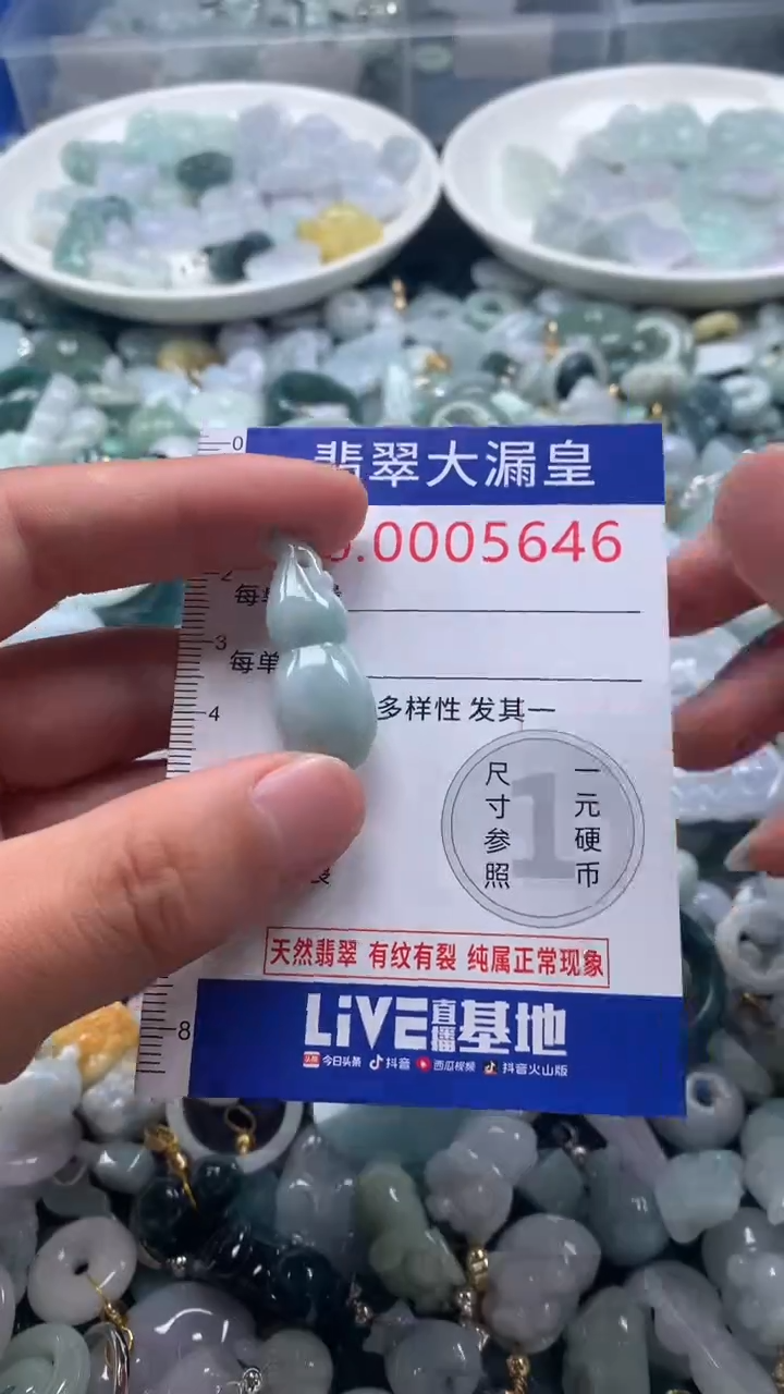 【闪购商品】翡翠吊坠(不含链)未镶嵌5646