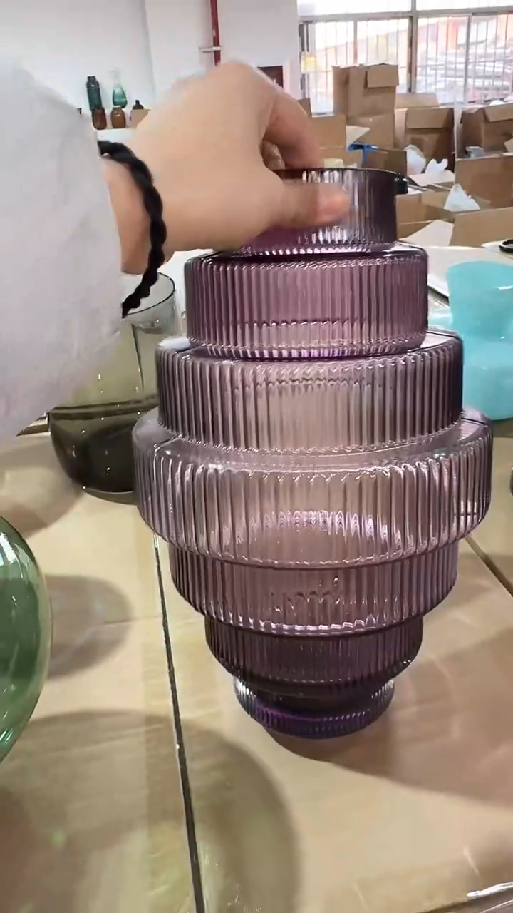 【闪购商品】玻璃紫色齿轮