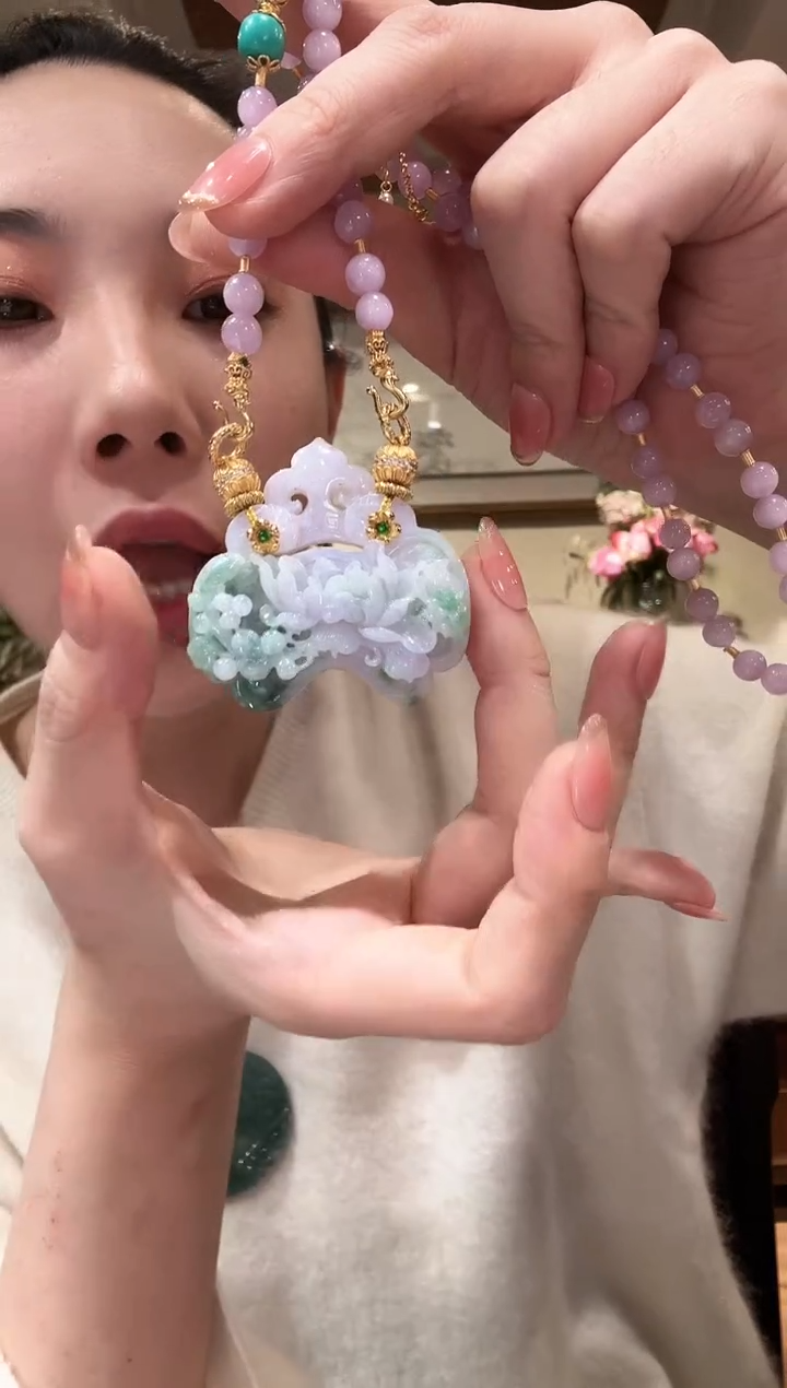 【闪购商品】翡翠颈饰未镶嵌国风