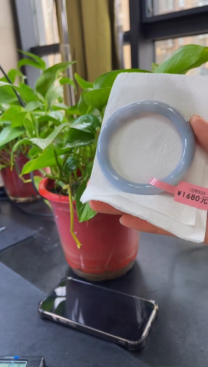 【闪购商品】翡翠手镯未镶嵌051手镯56.6