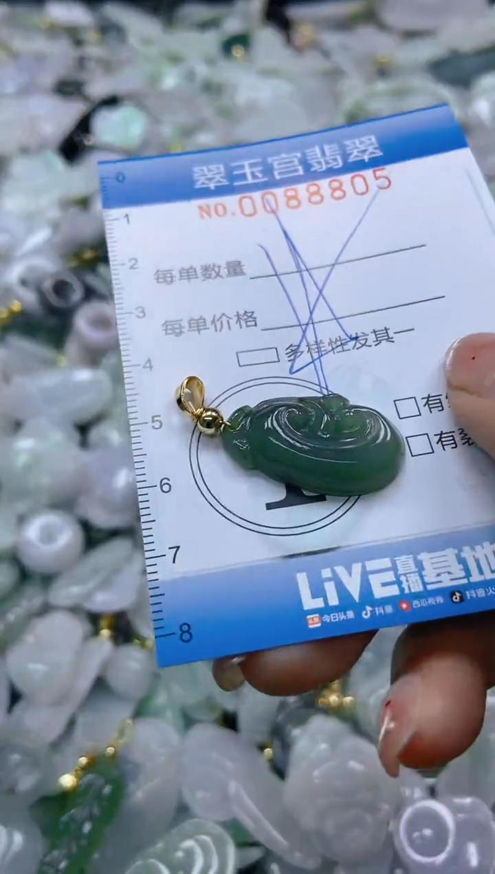 【闪购商品】翡翠颈饰未镶嵌闪购0088805