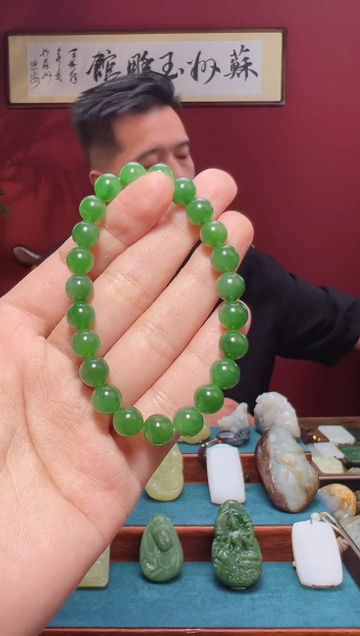 和田玉未镶嵌吊坠(不含链)小*1