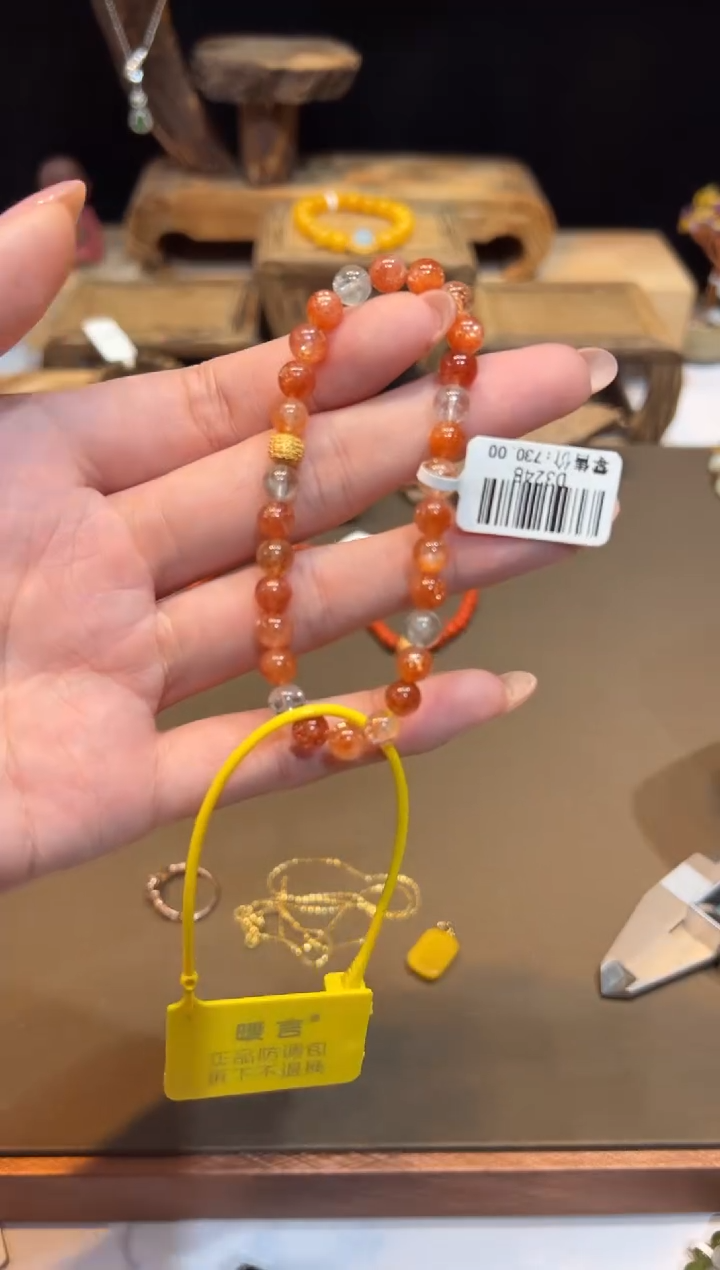 未镶嵌手链长石手饰@@D3248