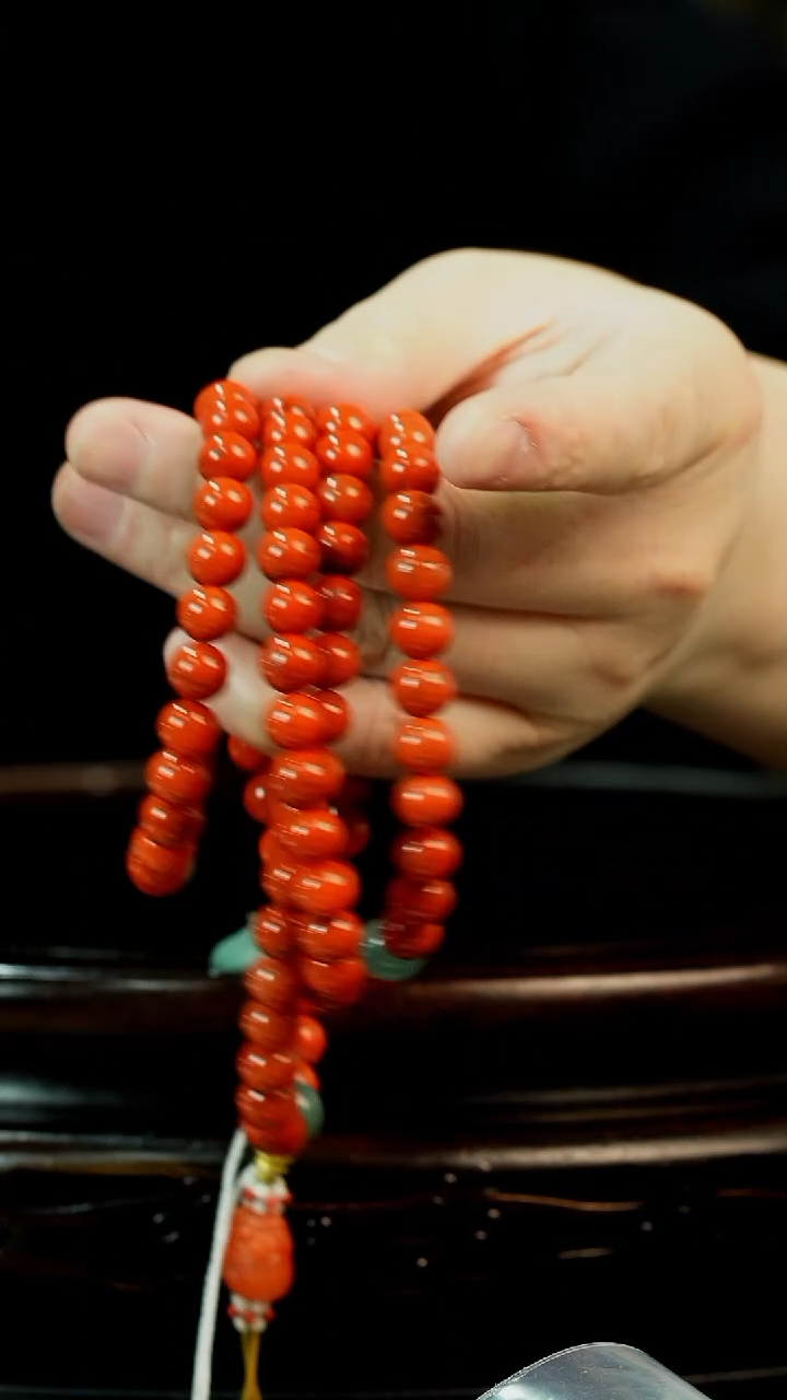 【闪购商品】铜南红108长串 福源堂 W