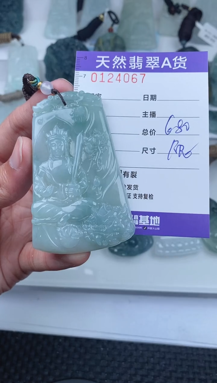 【闪购商品】翡翠颈饰未镶嵌        067