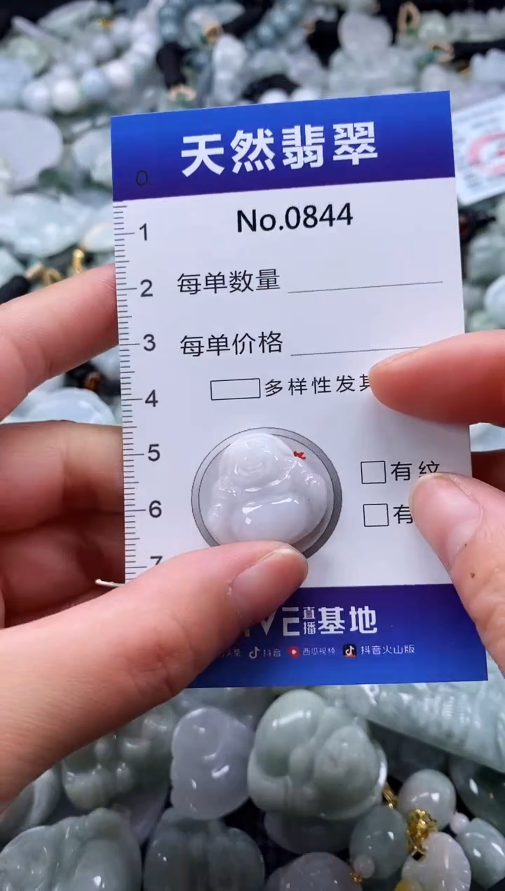 【闪购商品】翡翠颈饰未镶嵌缅甸A货翡翠0844