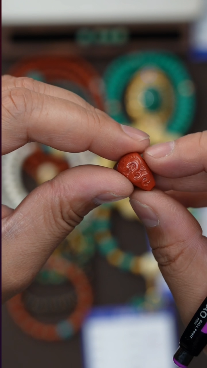 未镶嵌配饰南红玛瑙晶****O南红配饰
