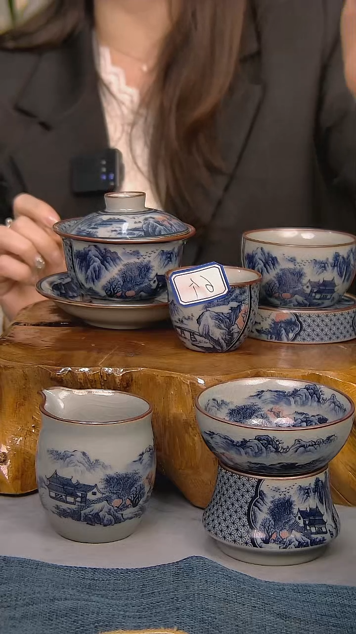 【闪购商品】简装家用款11件套 陶瓷家用茶具系列