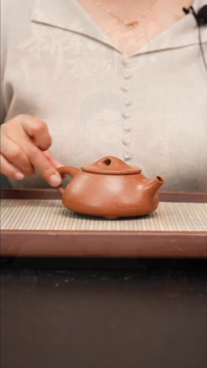 【闪购商品】紫砂茶壶朱段景舟石瓢220