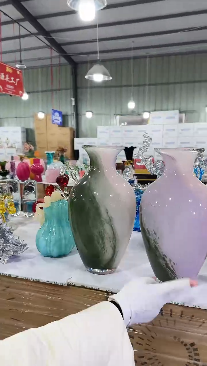 【闪购商品】无铅玻璃悠悠V-花器-33早