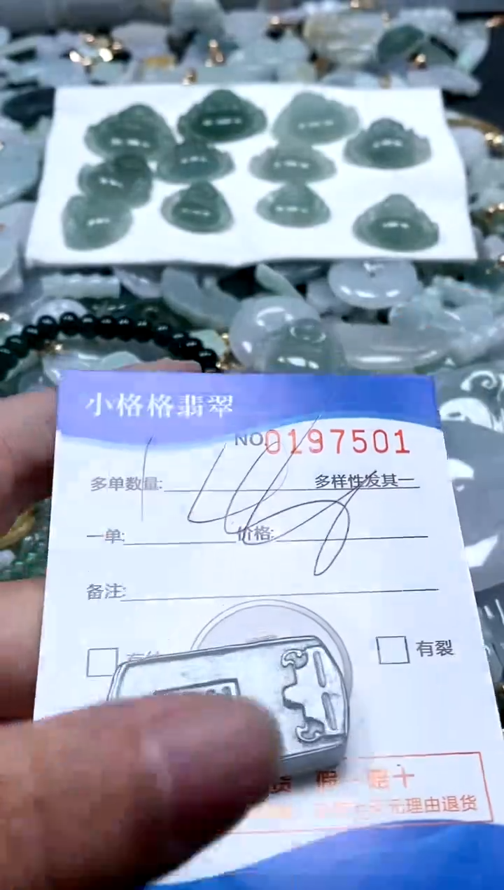 【闪购商品】翡翠颈饰未镶嵌闪购商品0197001