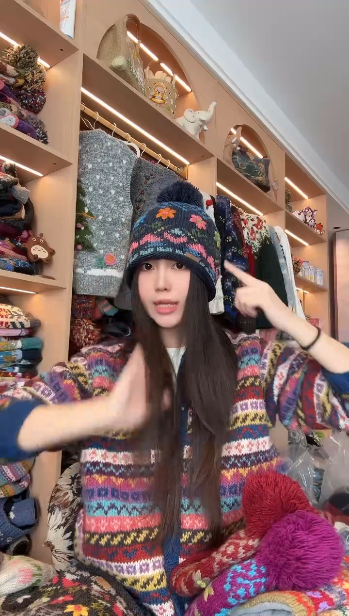 美丽如深蓝单球帽