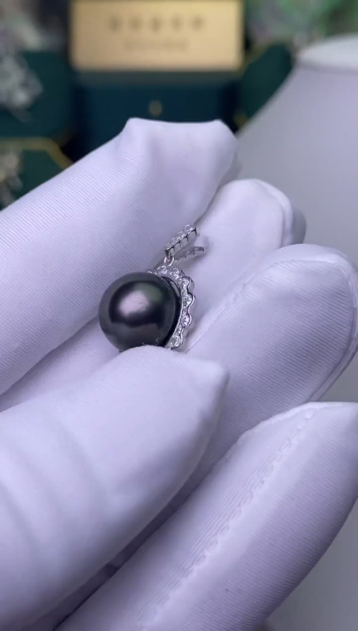 【闪购商品】海水珍珠颈饰银S925镶嵌1