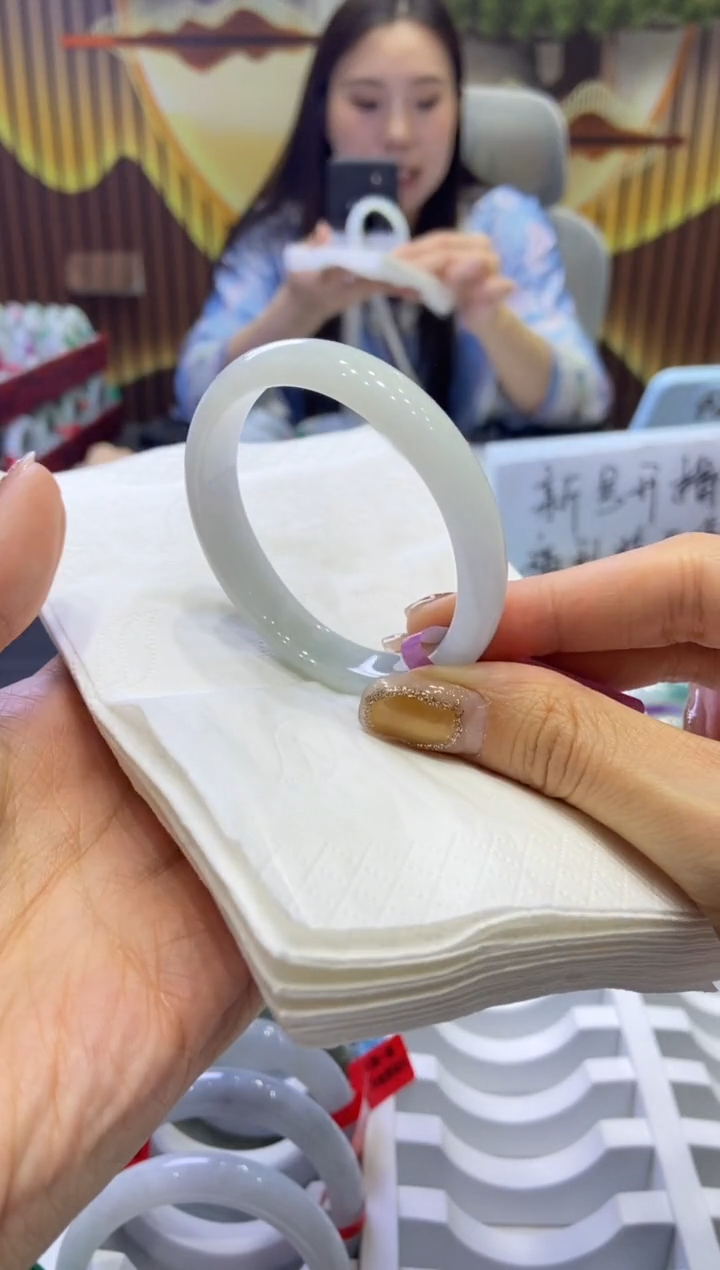 未镶嵌手镯翡翠0007420