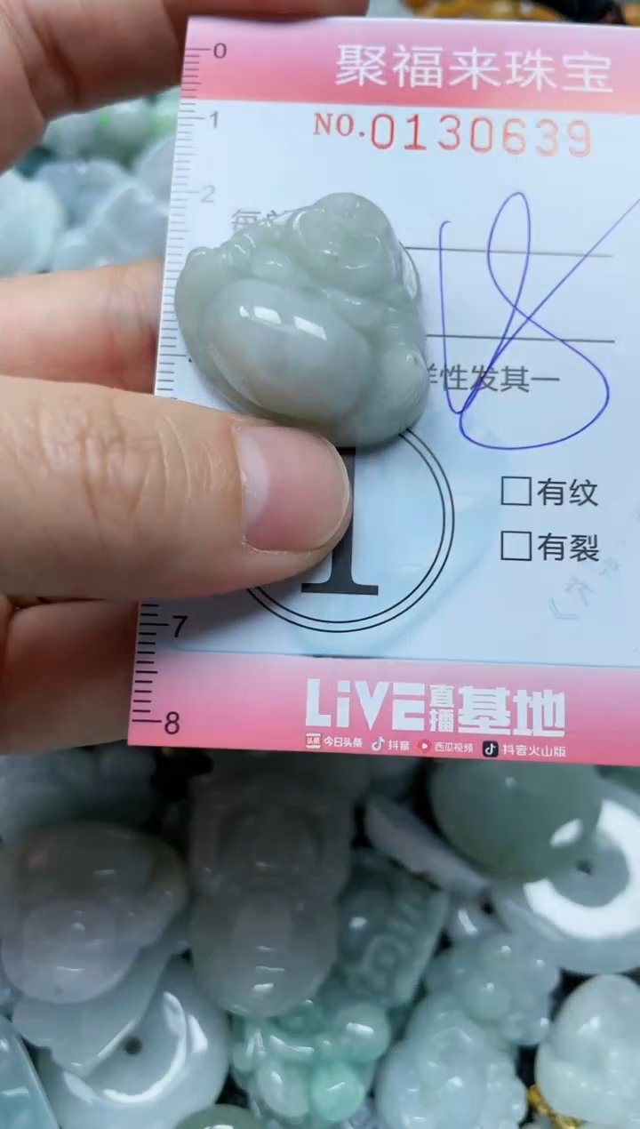 翡翠未镶嵌颈饰闪购0130639