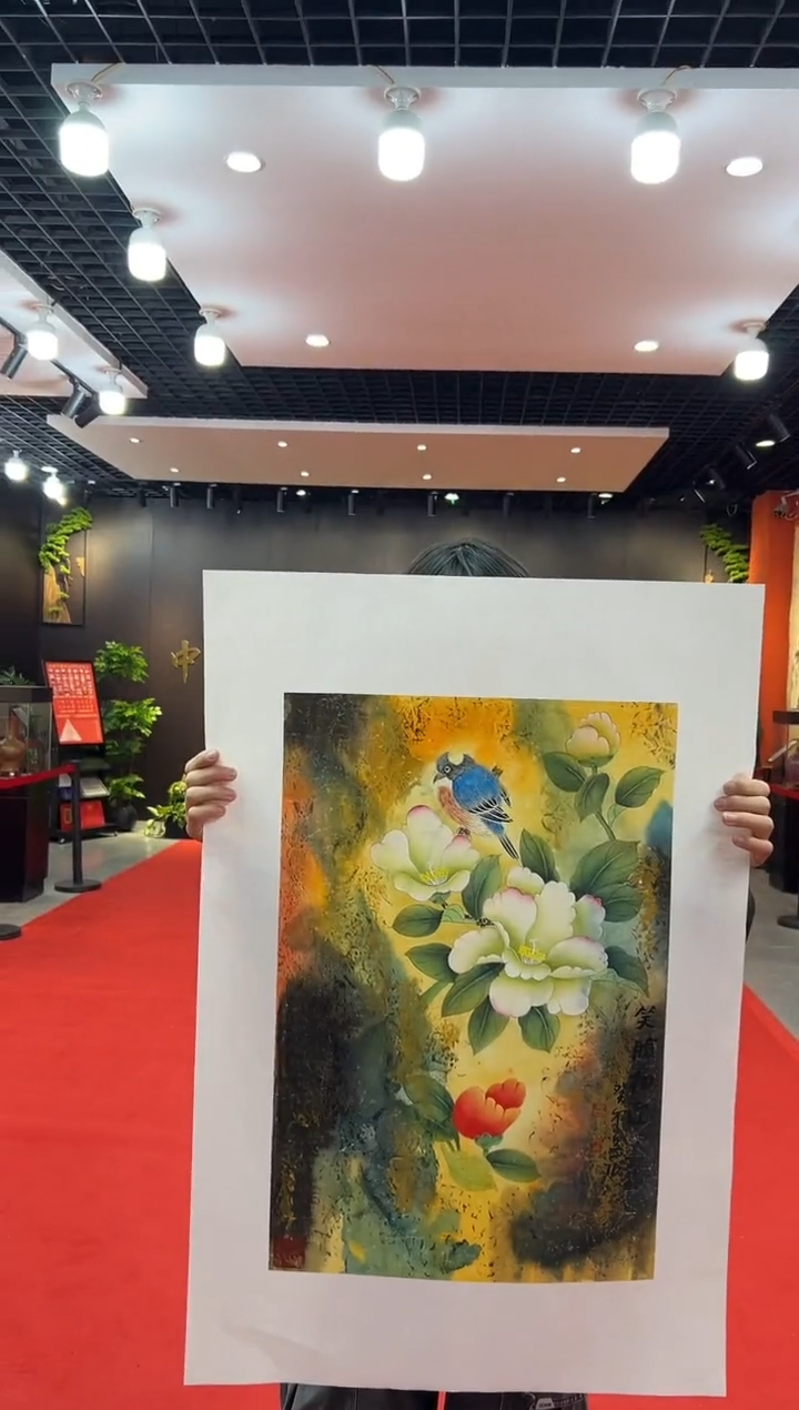 【闪购商品】国画道一老师亲笔绘画作品B19