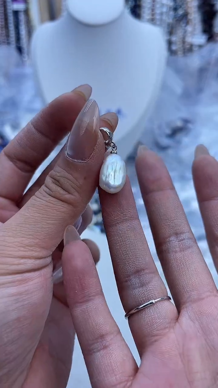 【闪购商品】淡水珍珠吊坠《不含链》未镶嵌377