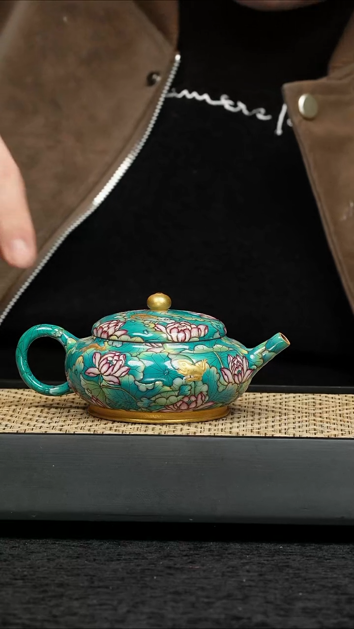 茶壶紫砂五堂 荷塘月色