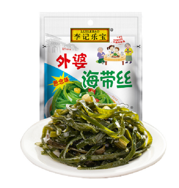 【拍5发6】海带丝新鲜爽脆一包50g-新老包装随机发 