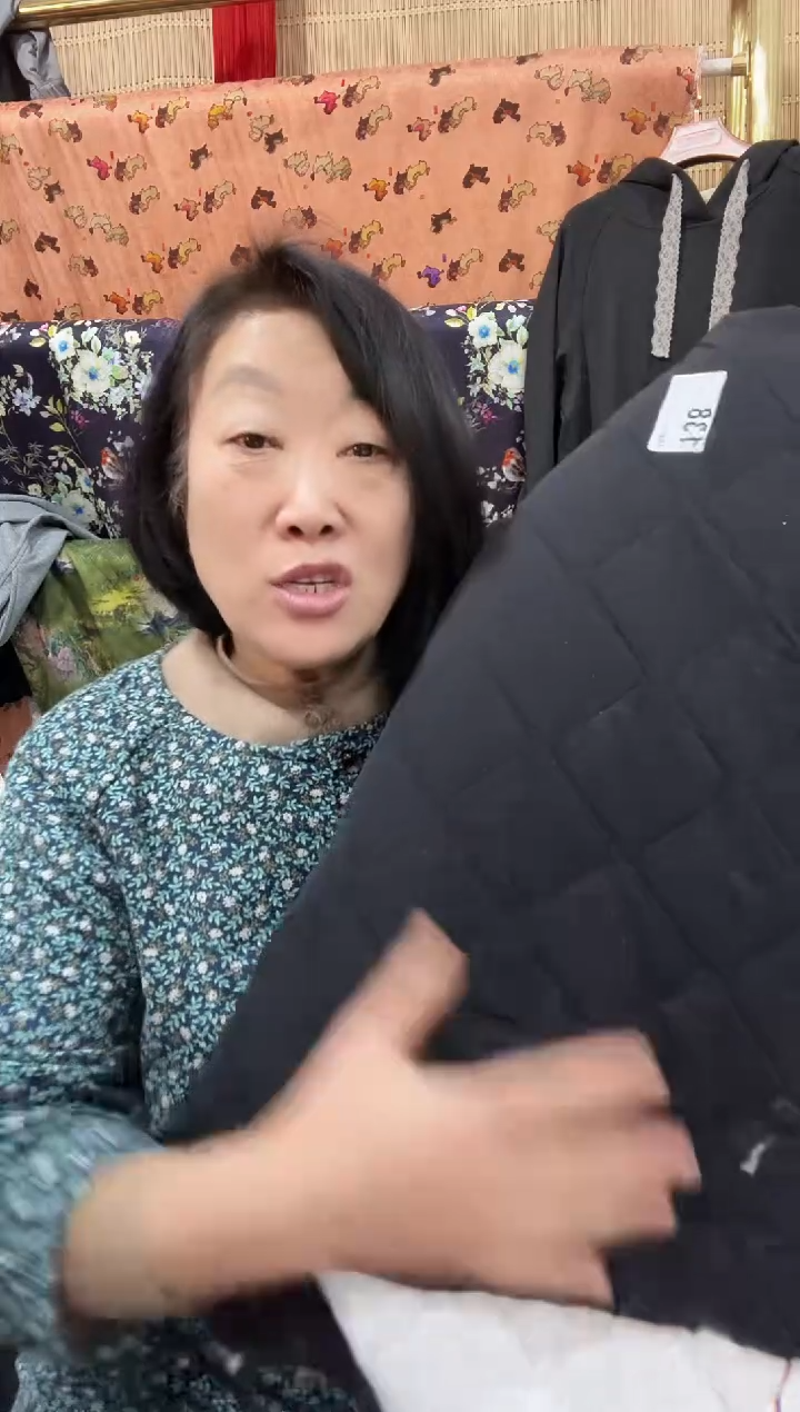 绗棉布头一块   163号  1.1米