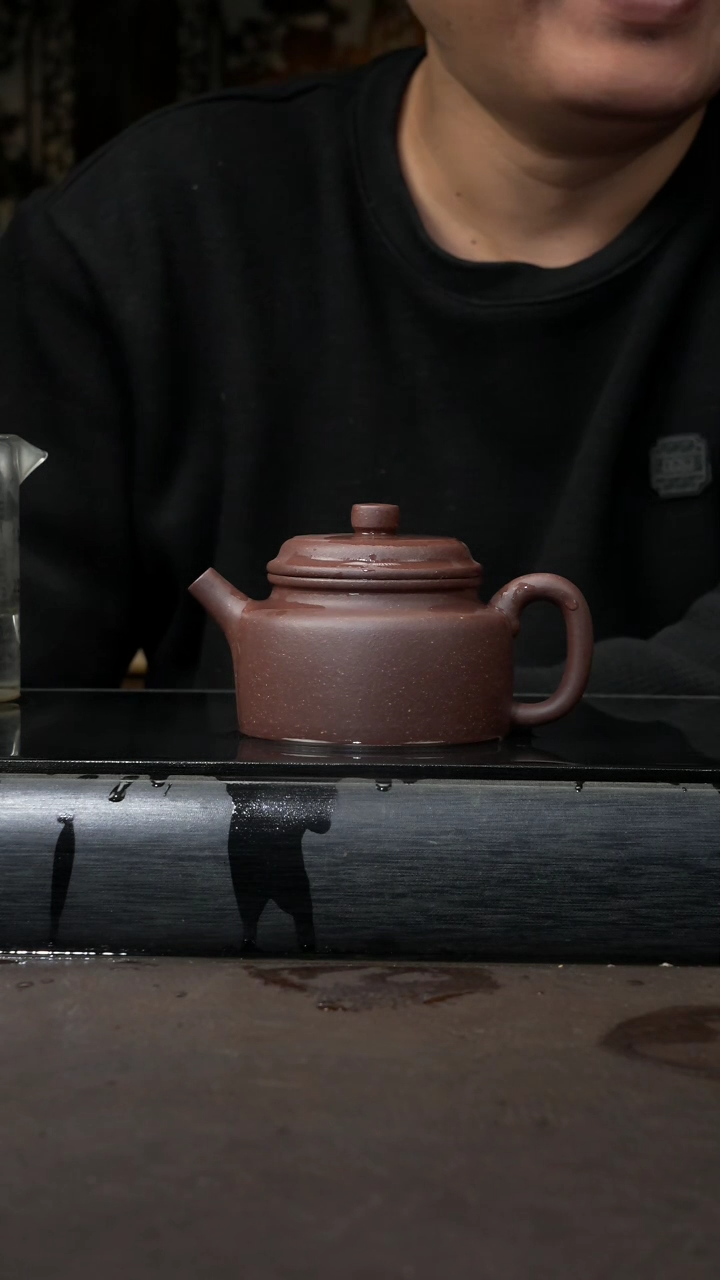 【闪购商品】紫砂茶壶底槽清 德钟 180cc 006