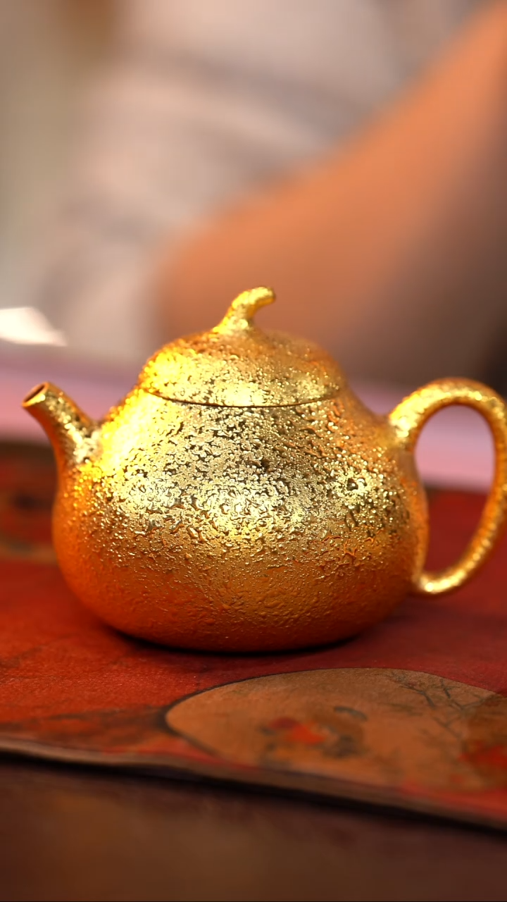 茶杯紫砂【宜景窑系列】金壶