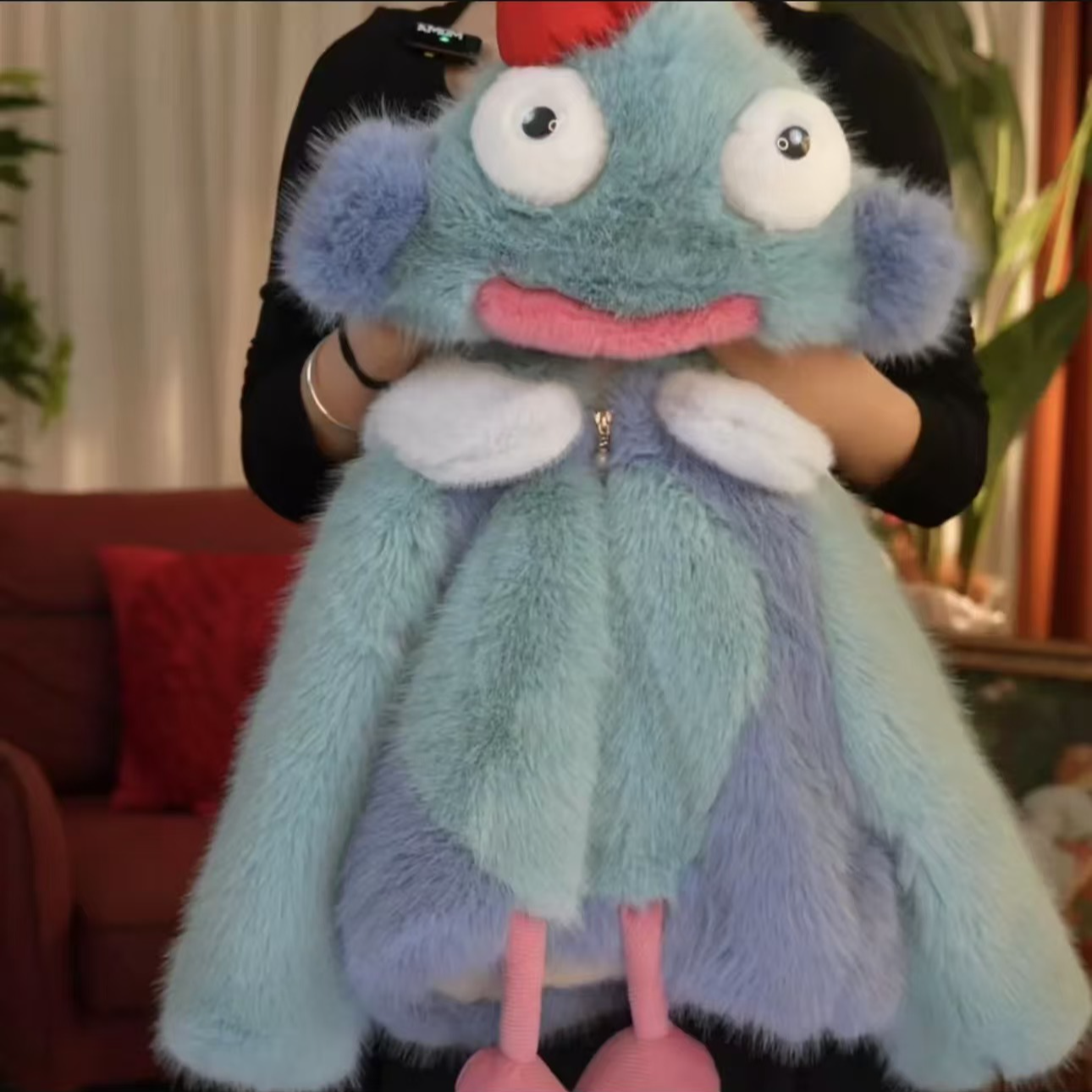 海宁2专属【蓝色香肠嘴】2025新款冬款女童洋气时尚加厚外套2