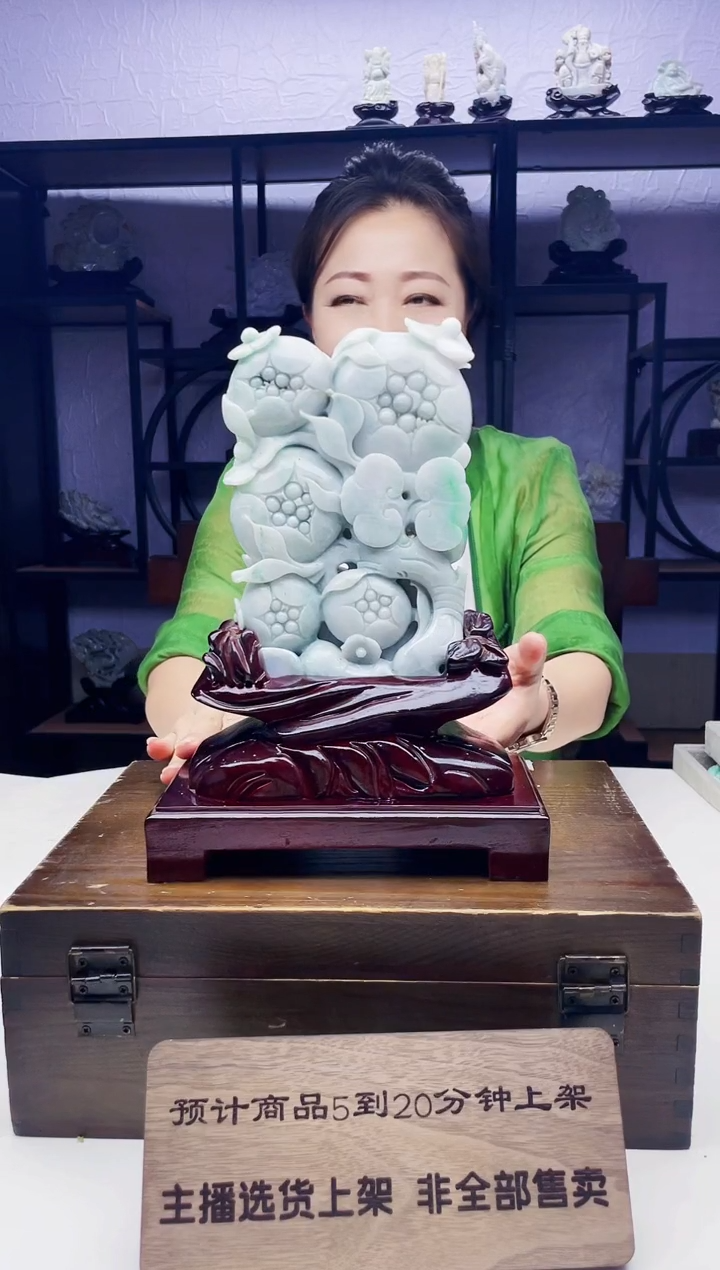 定制翡翠未镶嵌毛货08090044