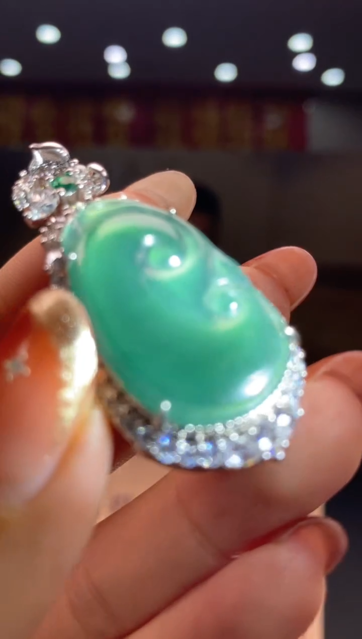 【闪购商品】翡翠颈饰未镶嵌********624