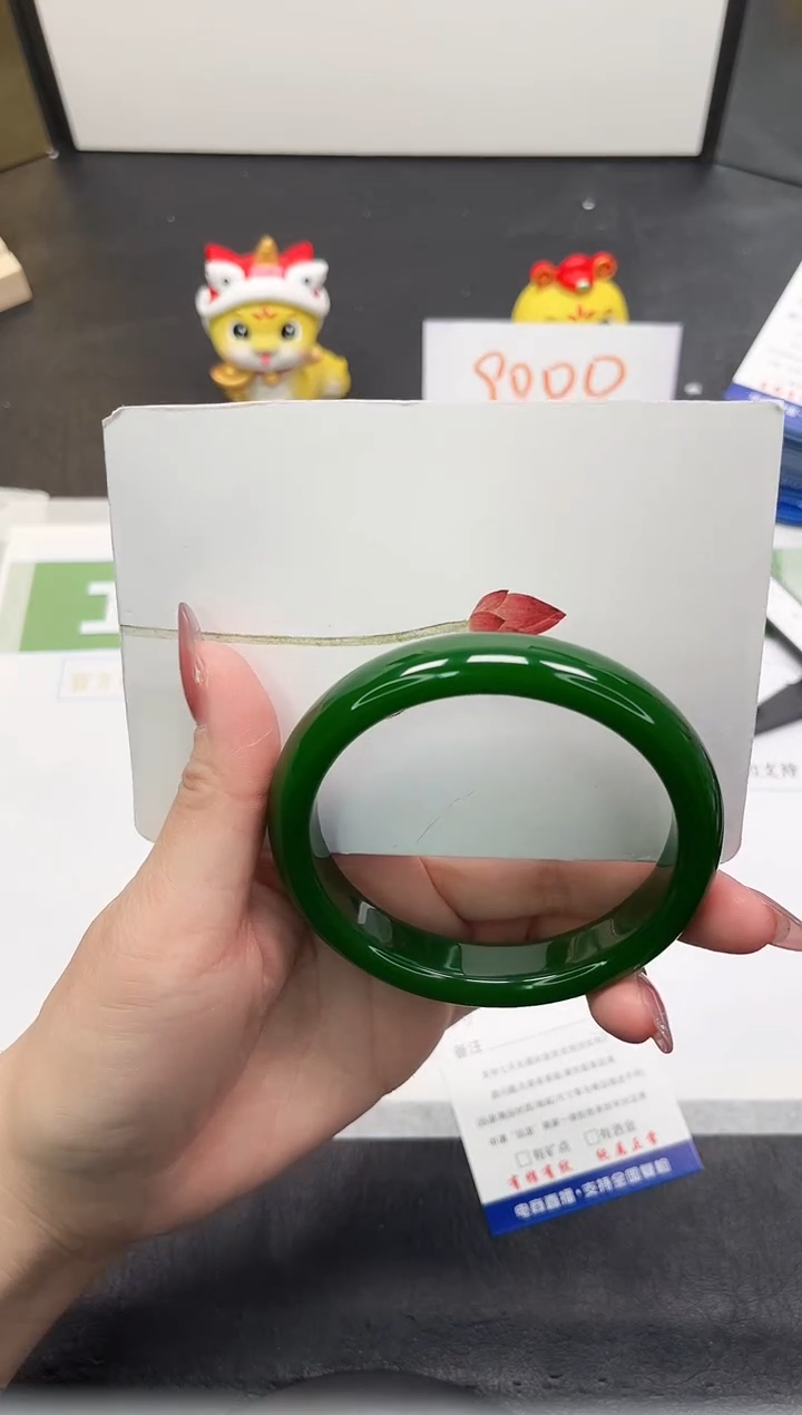 【闪购商品】石英质玉手镯未镶嵌77-61.3