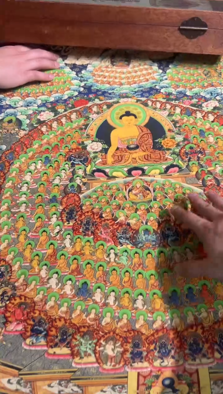 卷轴画卷轴画奥奥的唐卡