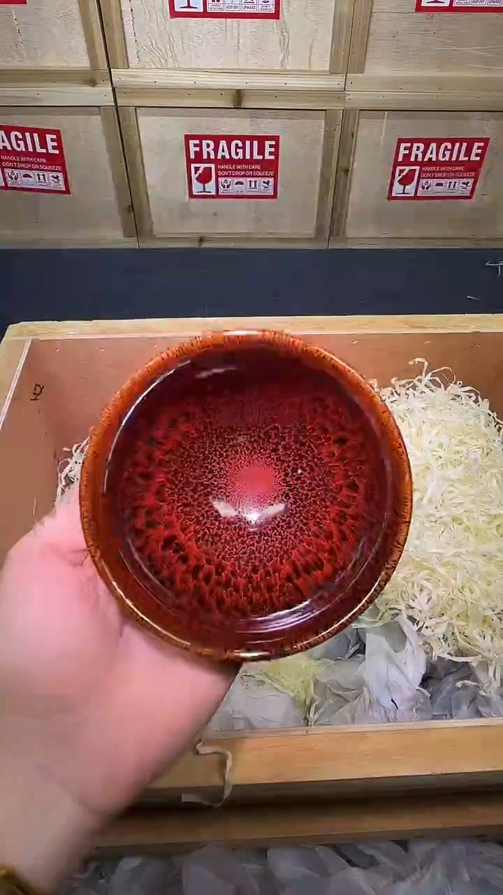 茶盏茶盏主人杯红鹧鸪束口