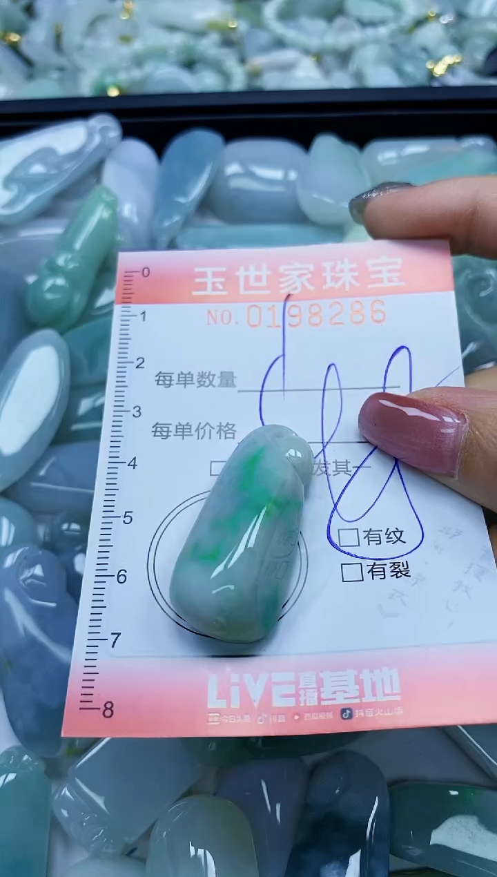 【闪购商品】翡翠颈饰未镶嵌闪购0198286