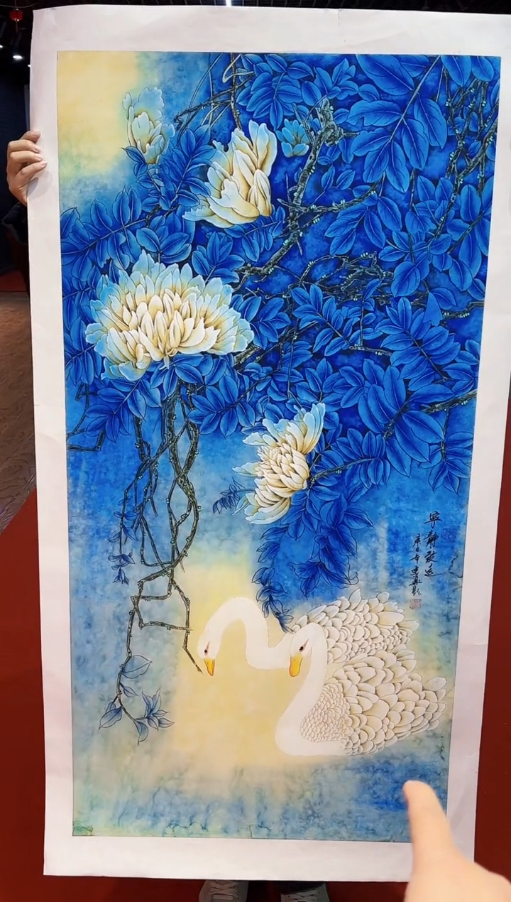 国画国画周建真老师绘画作品27-33