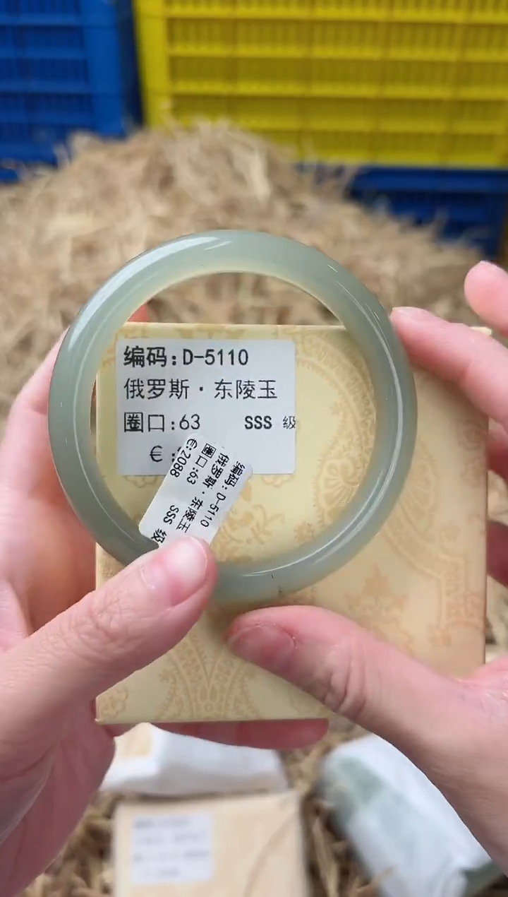 未镶嵌手镯石英质玉D-5110