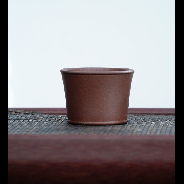 【三时紫砂】零添加 主人杯 平台底槽清 100cc