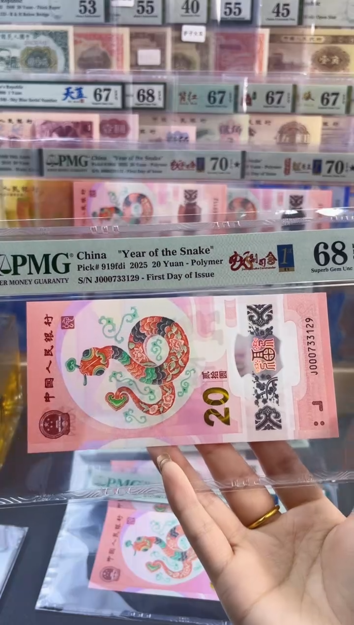 【闪购商品】塑料蛇副司令首日标 PMG68分尾129