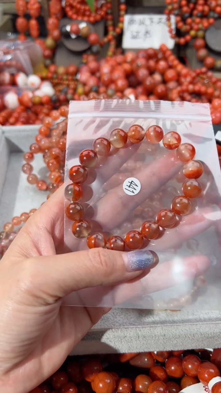 【闪购商品】南红玛瑙手串未镶嵌10+