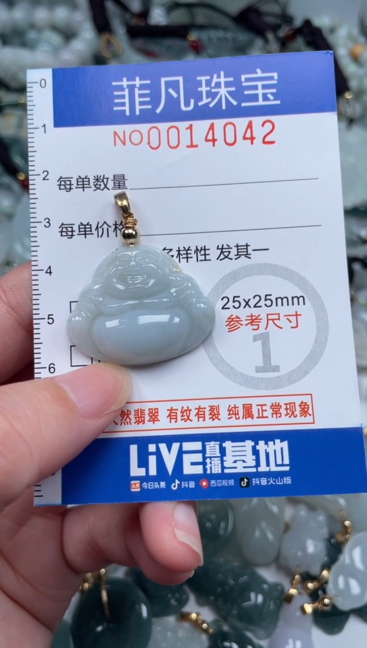 颈饰未镶嵌翡翠14042