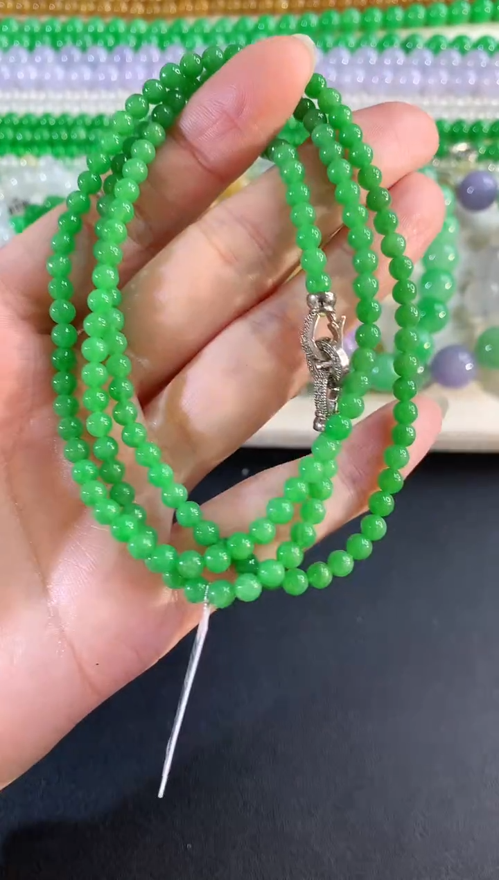 未镶嵌手串翡翠102|