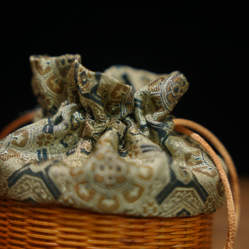 【朴意凡器】杯笼收纳包旅行便携茶具包功夫茶具配件（XJPY116-5）