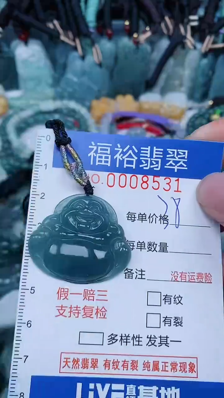 【闪购商品】翡翠颈饰未镶嵌...0008531