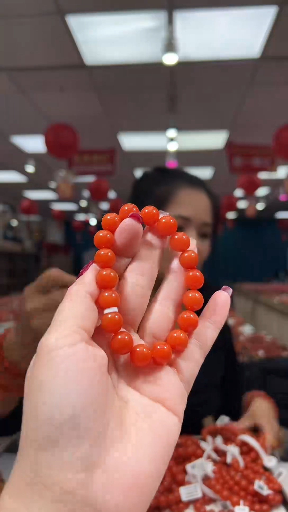 【闪购商品】南红玛瑙珠串未镶嵌多样发其一/11/HS9992270