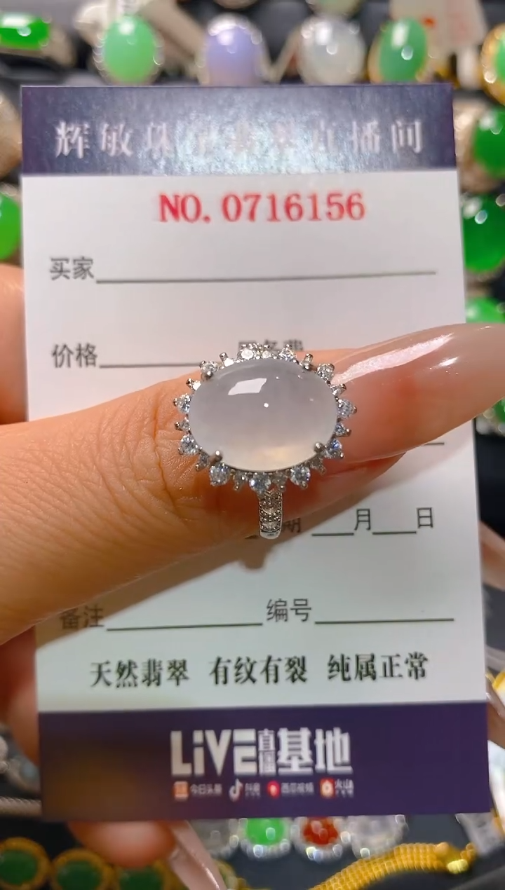 【闪购商品】翡翠耳饰银S925镶嵌天然A货翡翠1